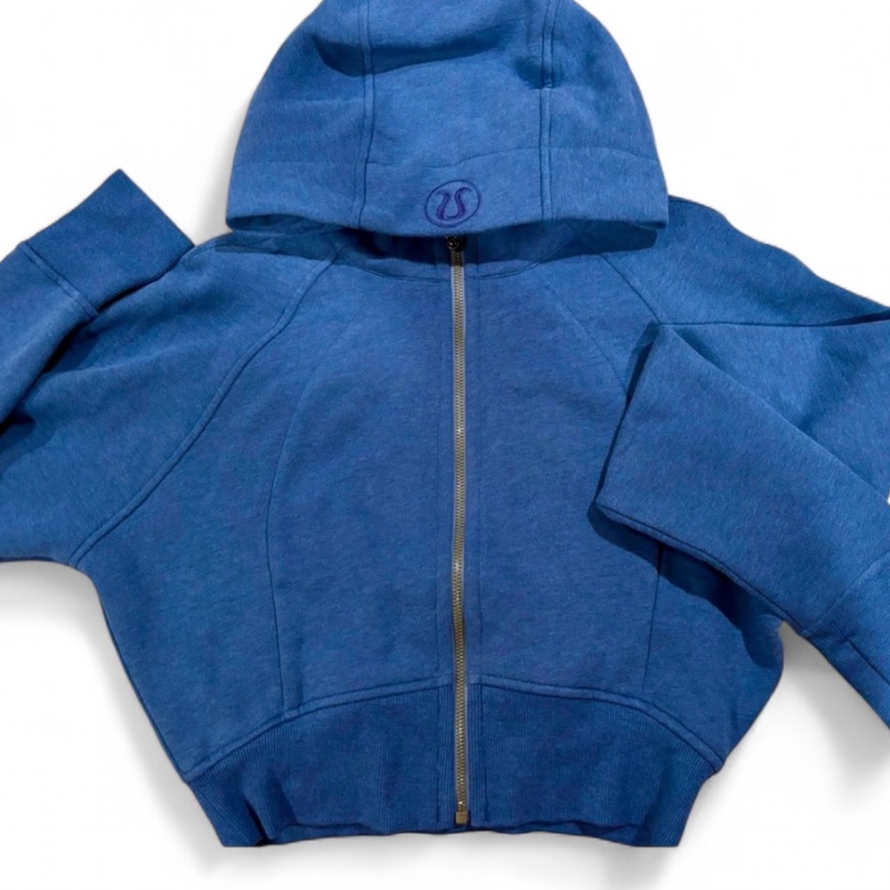 Lululemon Scuba Full-Zip Cropped Hoodie